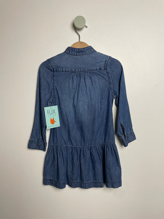 Jeanskleid Rüschen• 98 • kids