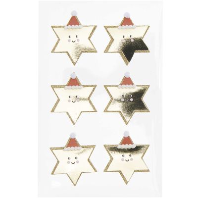 PAPER POETRY • 3D STICKER STERNE • 1 BLATT