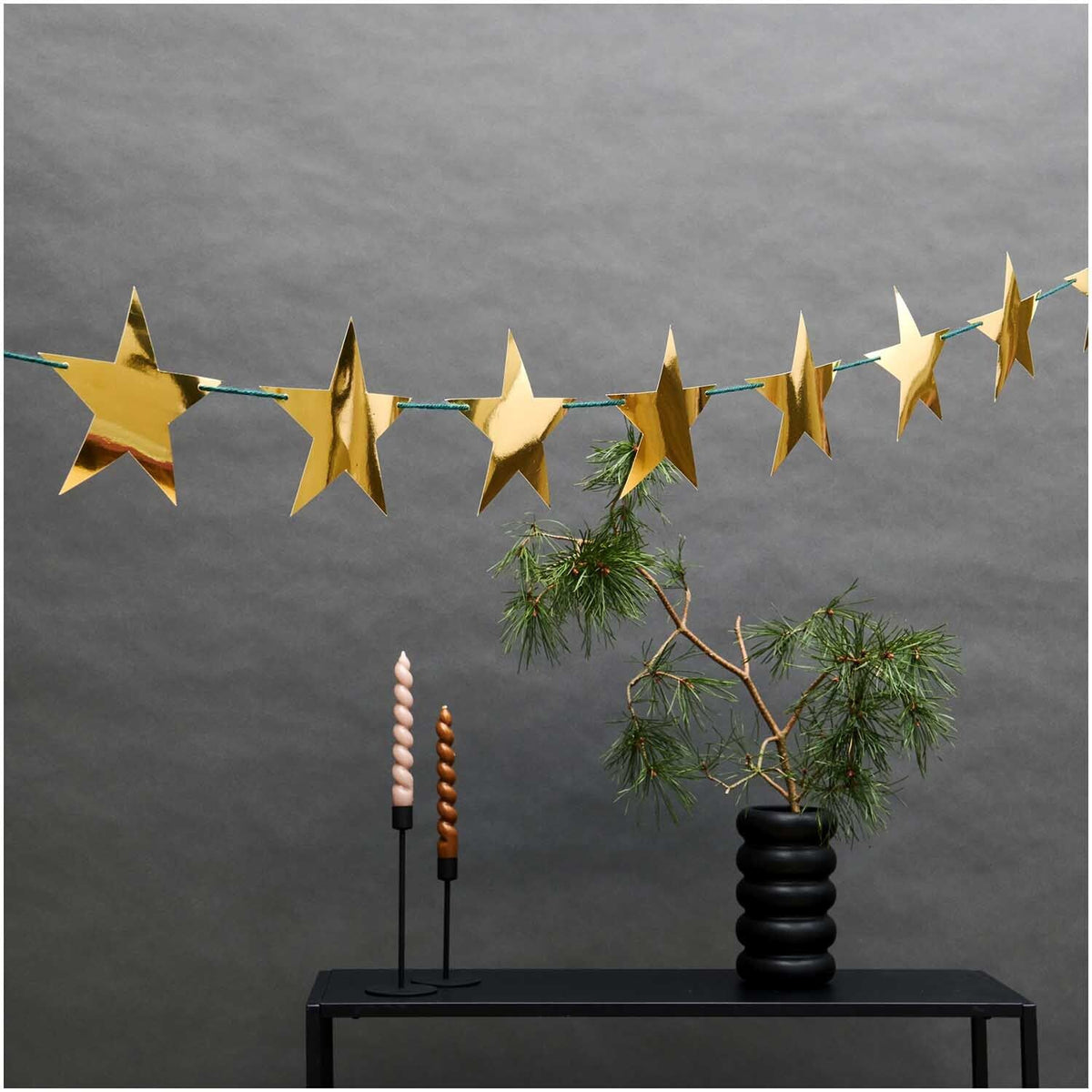 PAPER POETRY • GIRLANDE STERNE GOLD • 3M
