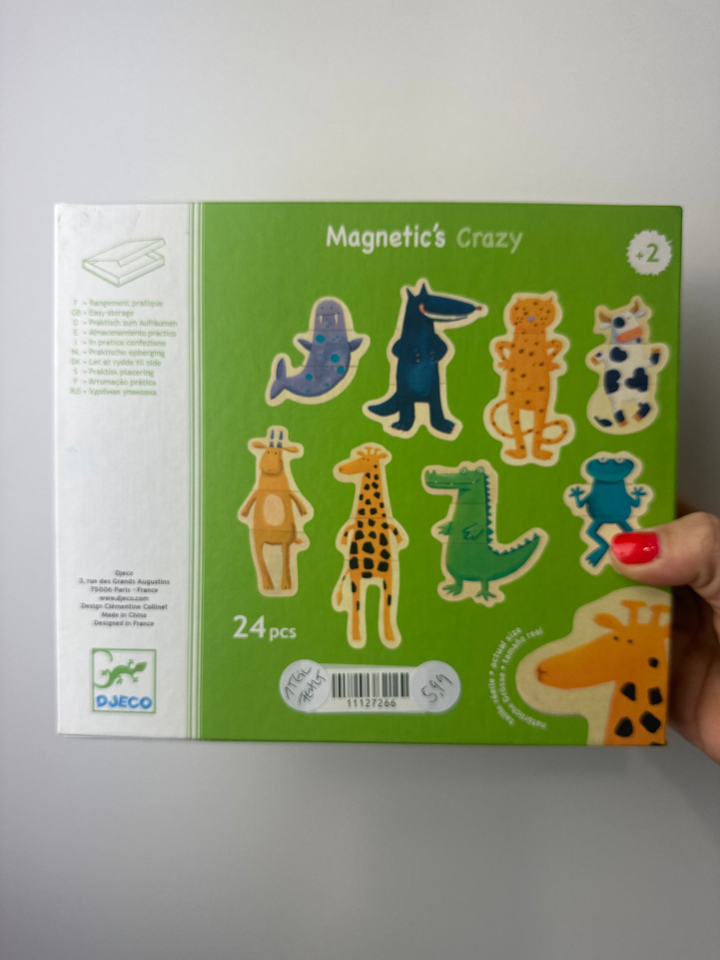 MAGNETSPIEL • MAGNETIC`S CRAZY • DJECO