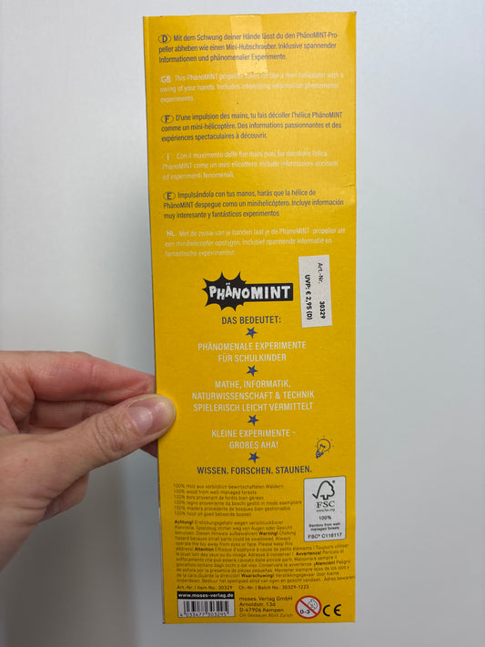 Fliegender Mini-Propeller