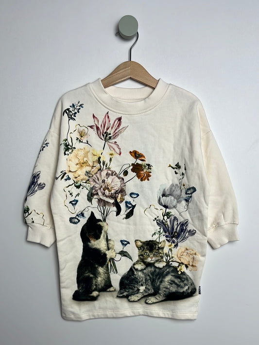 Sweatshirt Kleid - 92 - molo