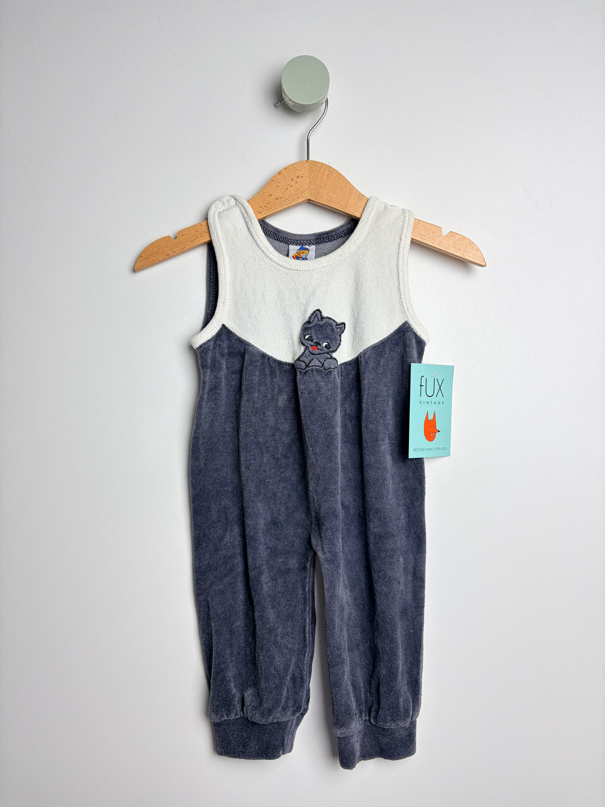 VINTAGE STRAMPLER KATZE • 62 • LIEGELIND
