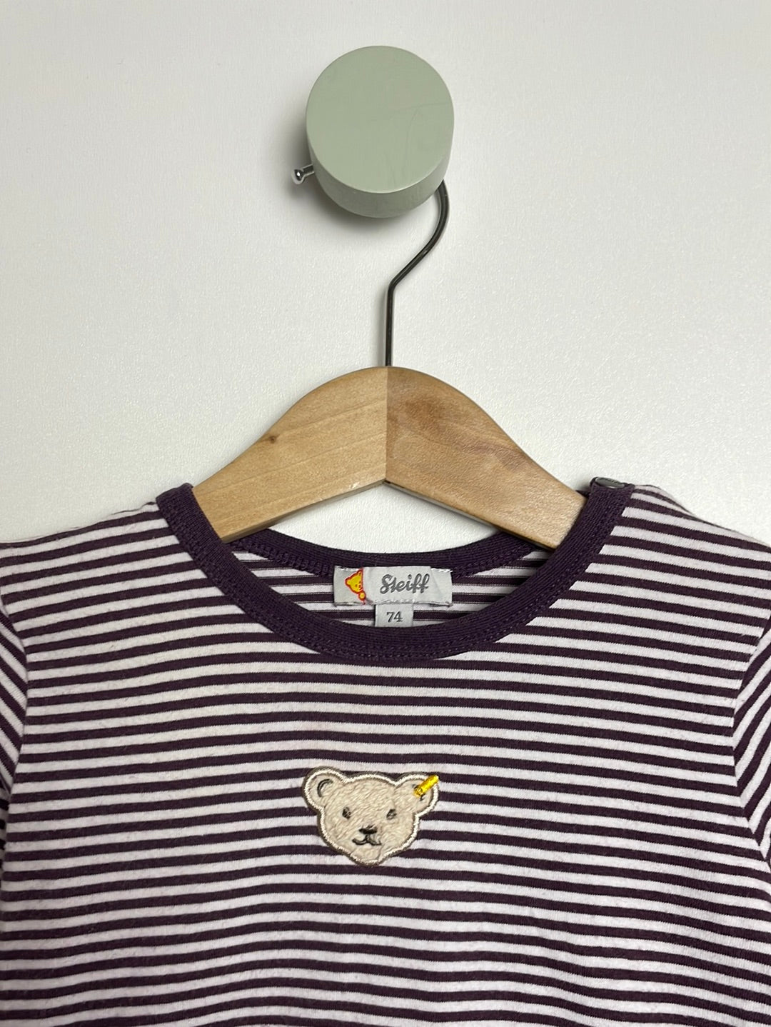 Longsleeve • Rüschen - 74 - steiff