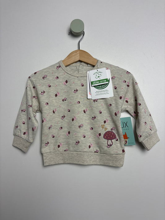 Sweatshirt Pilze • 68 • salt and pepper