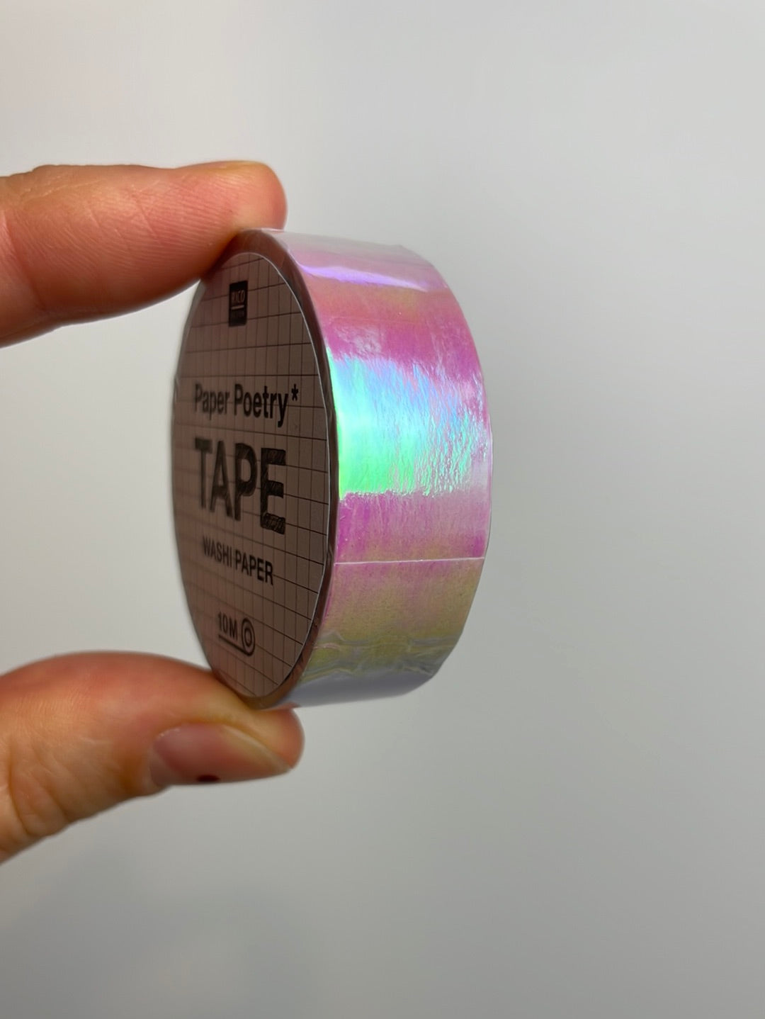 Paper Poetry • Tape irisierend 15mm 10m flieder