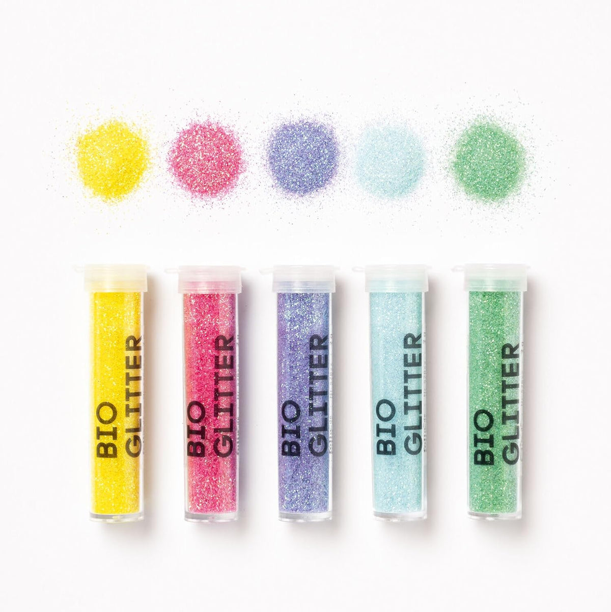 FOLIA • BIO GLITTER MIX • RAINBOW • 5 DOSEN À 7 GRAMM