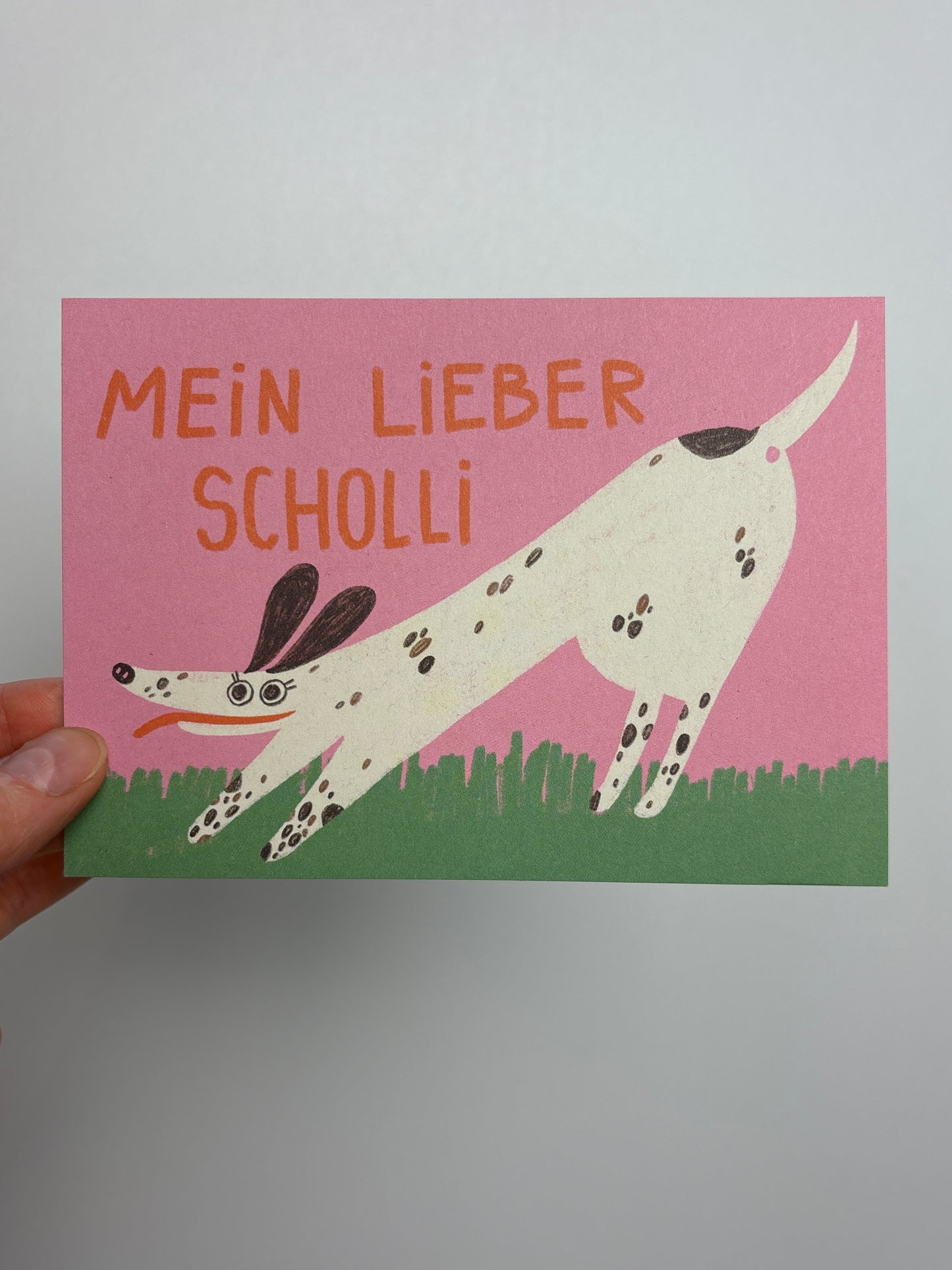 Mein lieber Scholli • Postkarte