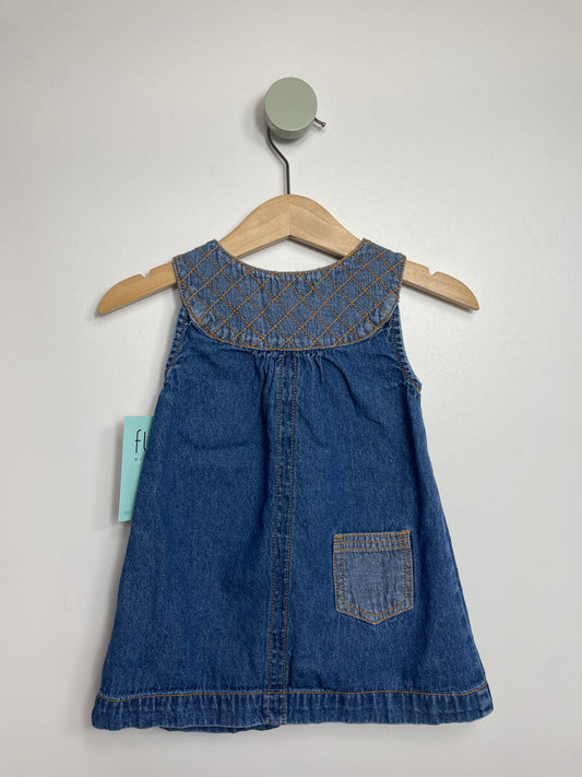 Jeanskleid Eichhörnchen • 80 • gillian´s closet