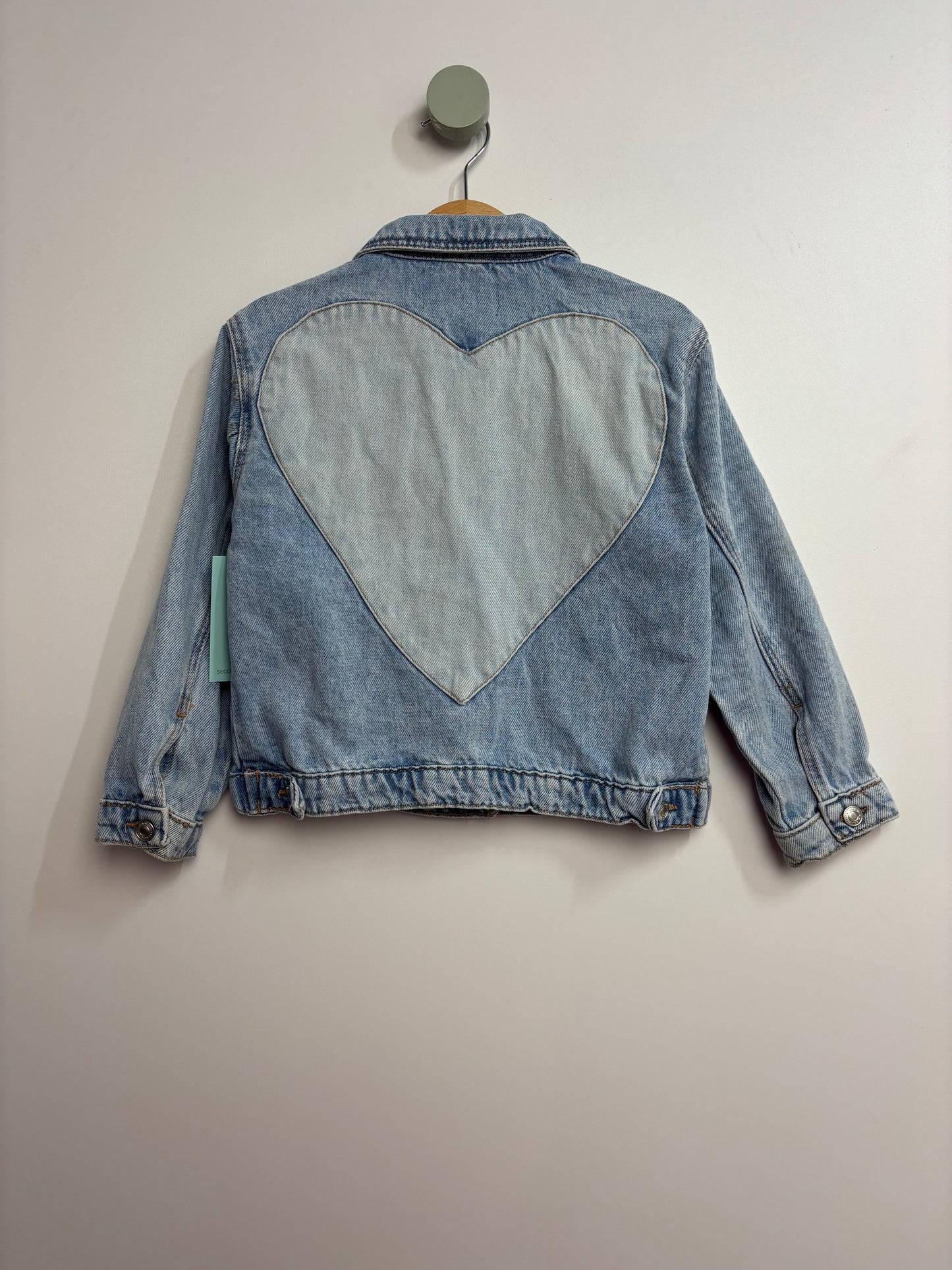 Jeansjacke mit Herz • 98 • zara