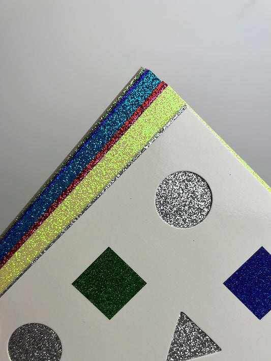 Paper Poetry • Glitterpapierblock Magical Mix DIN A4 10 Blatt