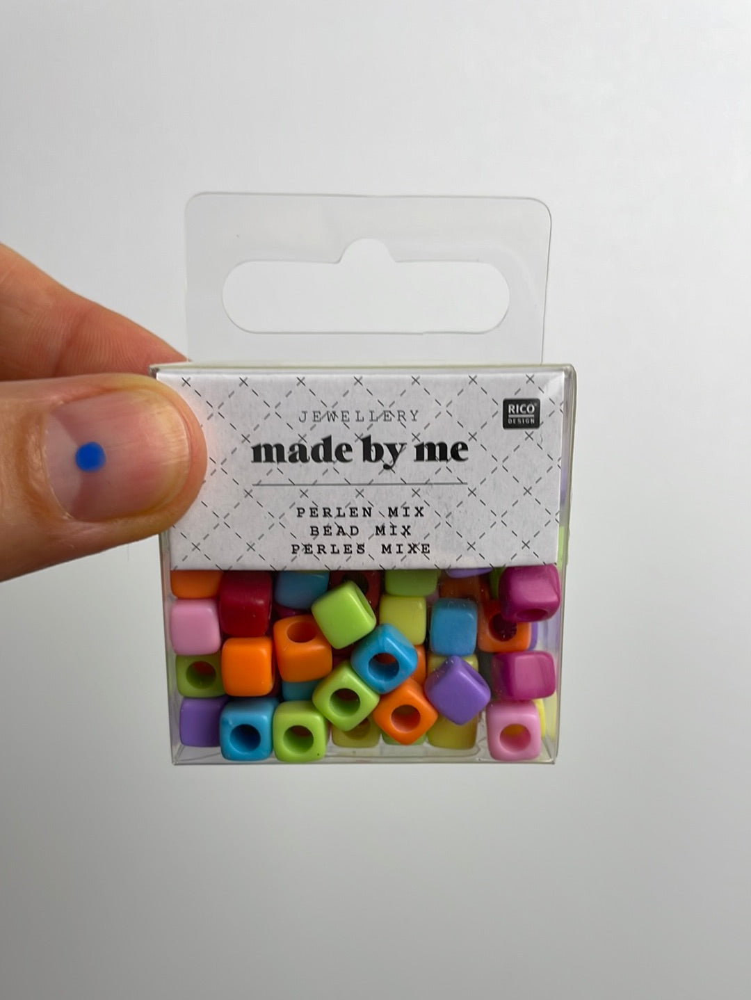 Made by Me • Perlen-Mix Würfel multicolor ca. 99 Stück