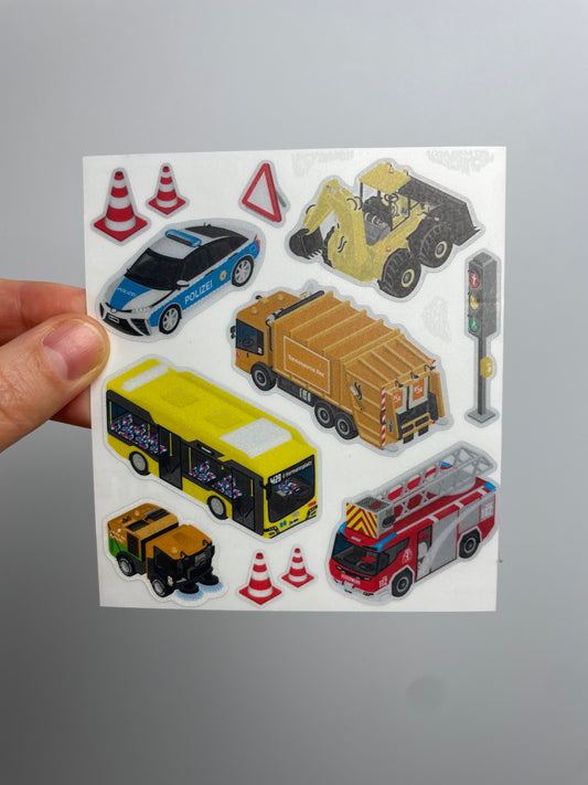 Reflective Sticker KID Set • Cars