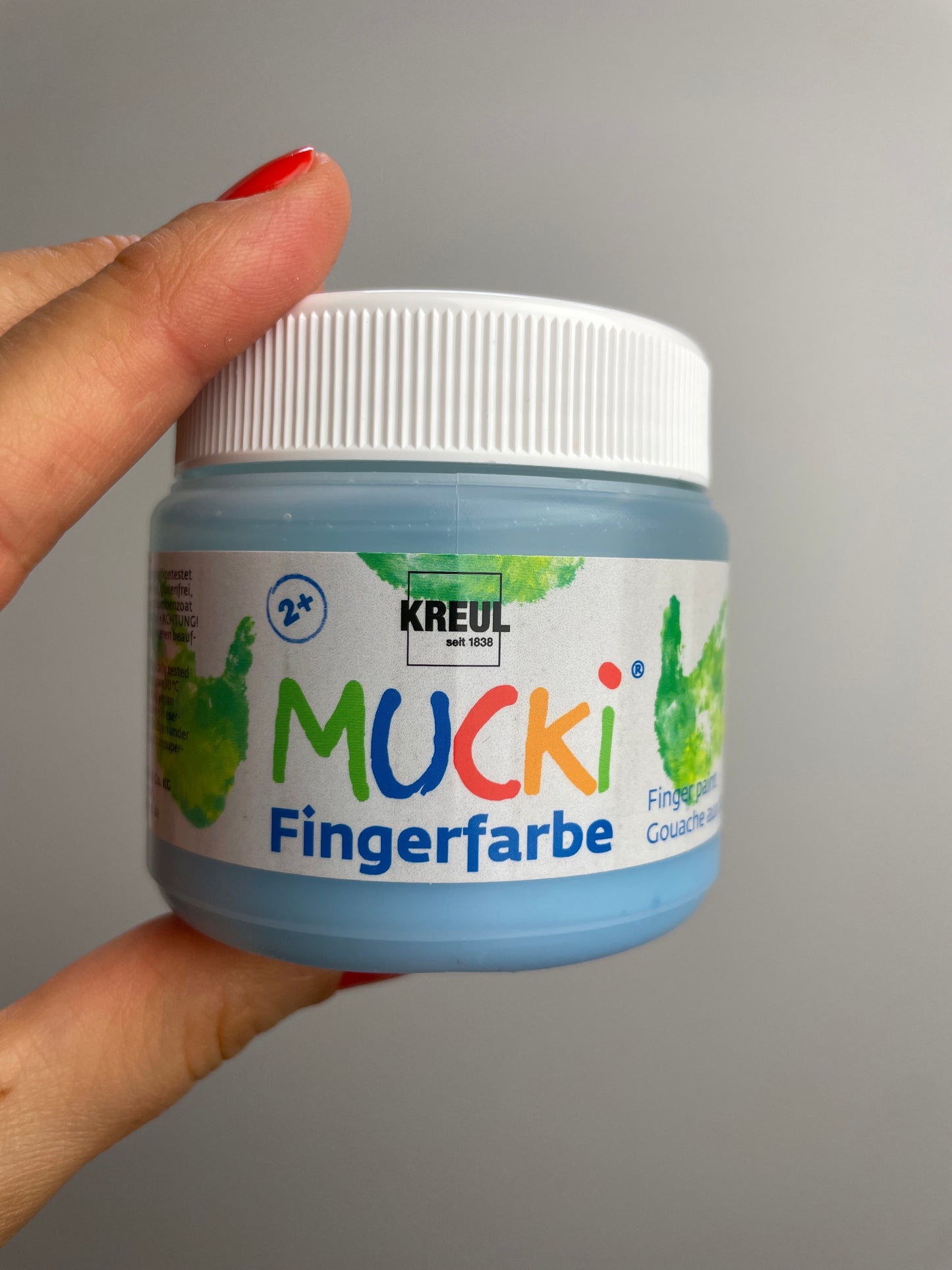MUCKI • Quietsch-Fingerfarbe • Neon