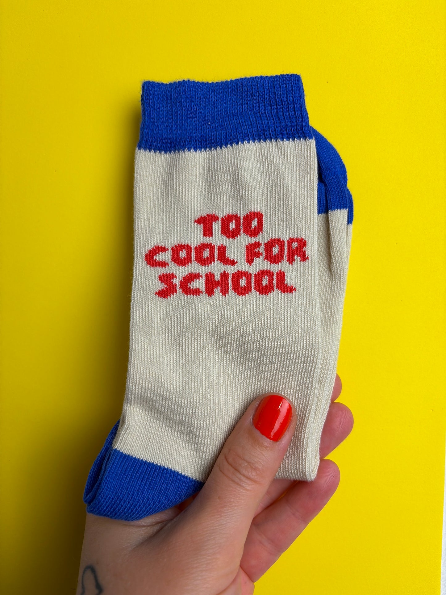 SOCKEN • TOO COOL FOR SCHOOL