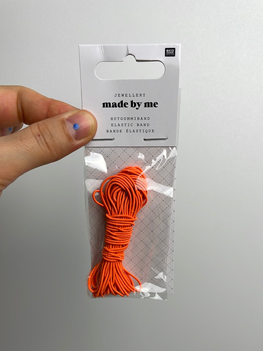 HUTGUMMIBAND NEON • 1MM x 5M