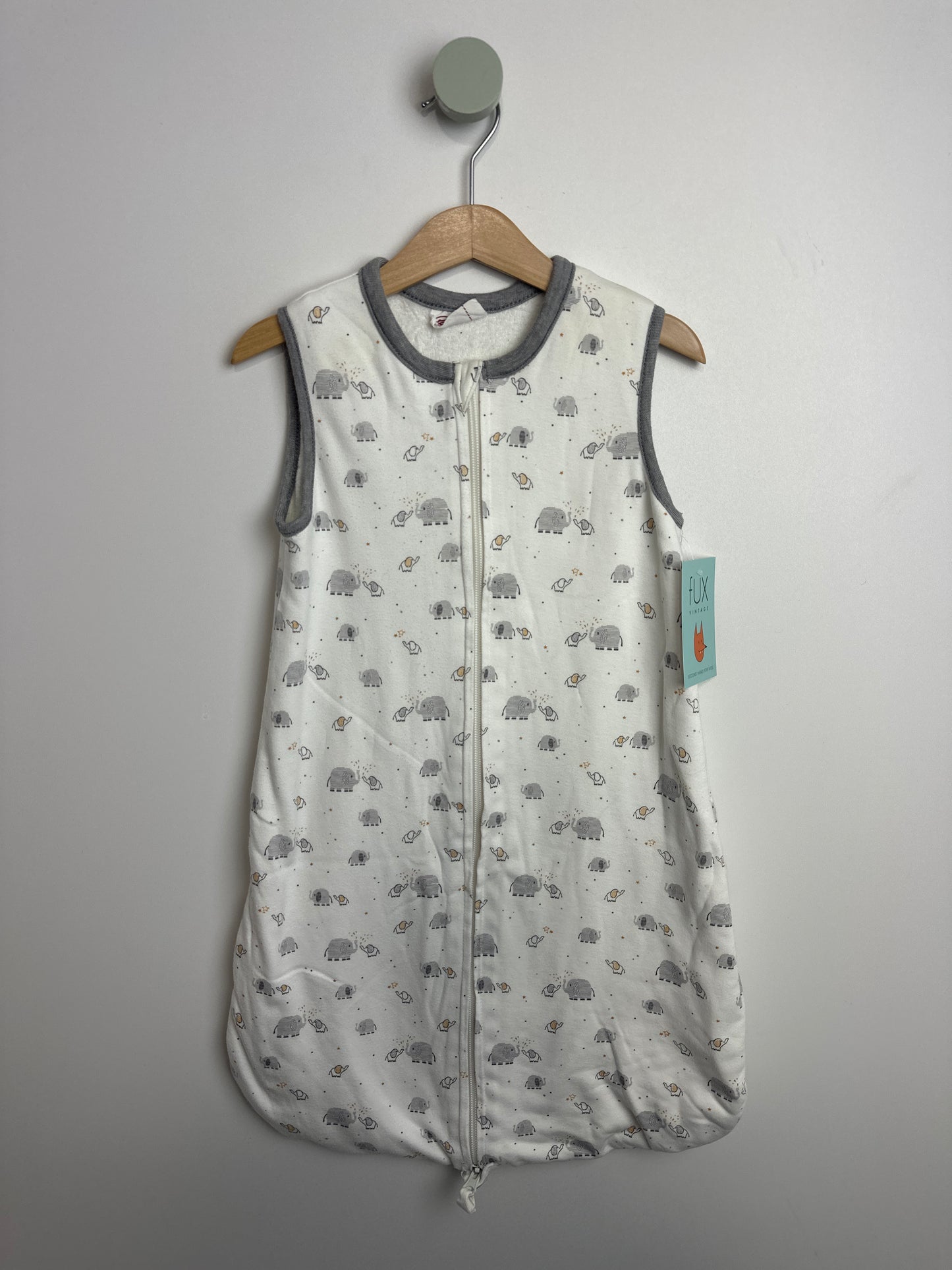 JERSEYSCHLAFSACK ELEFANTEN • 80 CM • PEOPLE WEAR ORGANIC