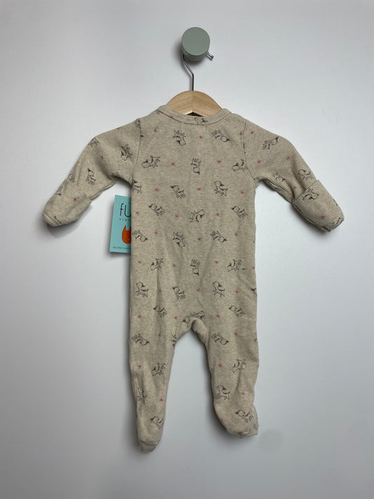 Strampler • 56 • rabbit & bear