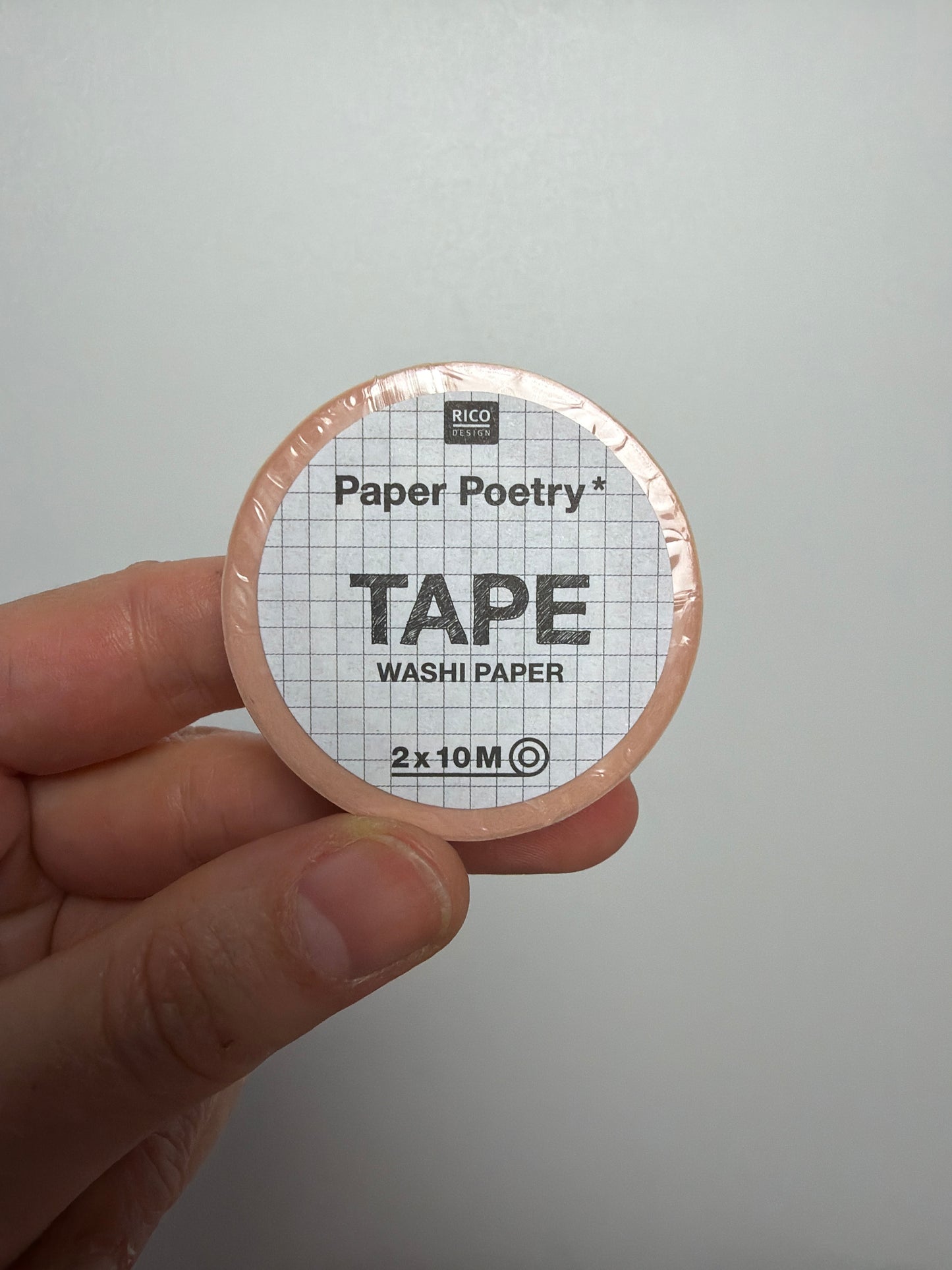 PAPER POETRY • TAPES IRISIEREND ROSA FLIEDER • 5MM 10M • 2 STÜCK