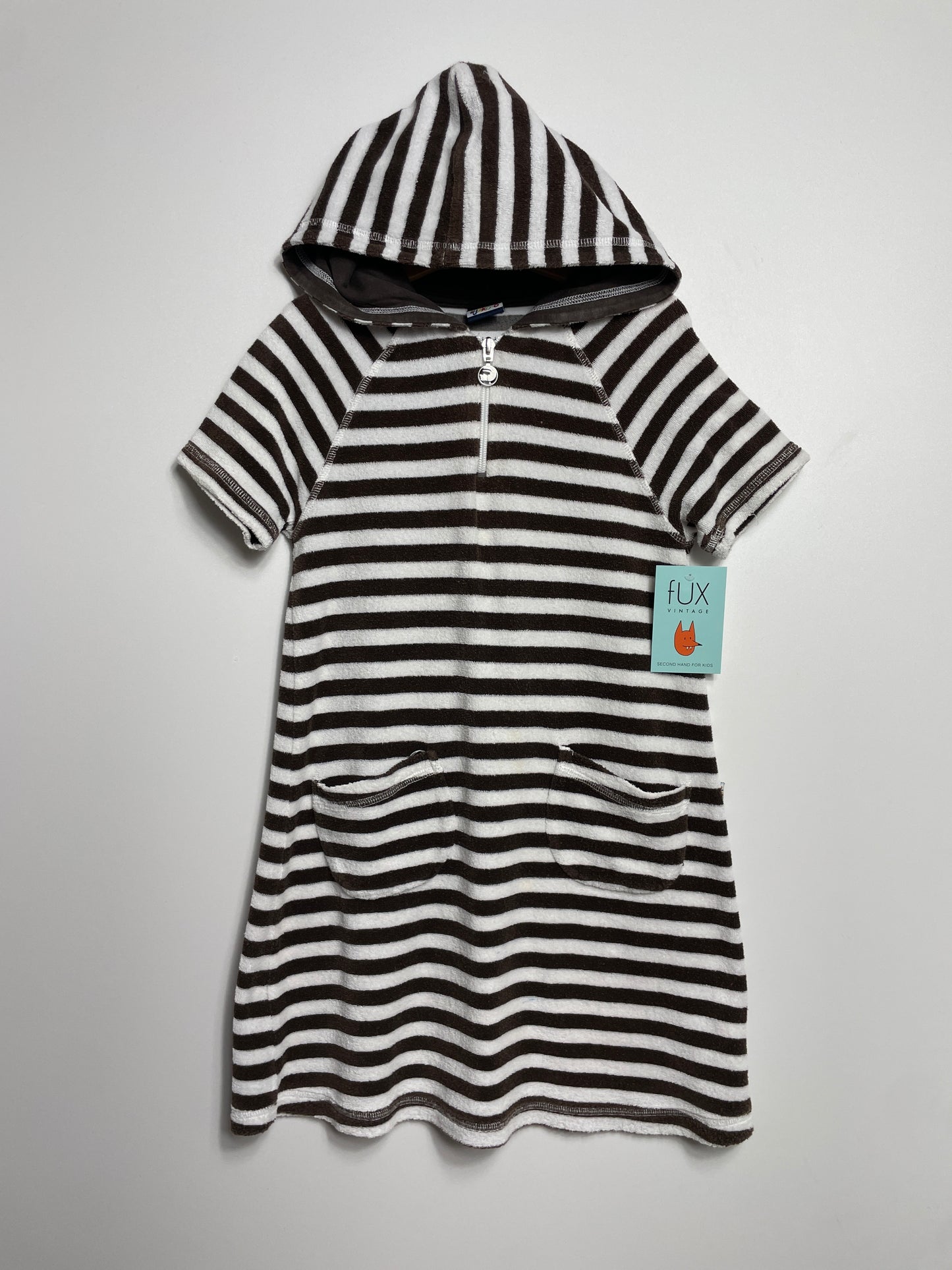 Frottee Kleid Streifen • 116 • jakoo