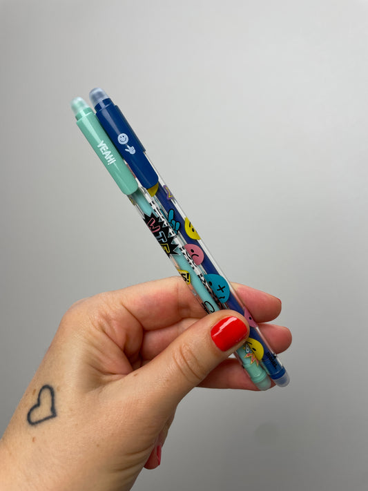 Happy Day • Radierbare Gelstifte • 2er Set