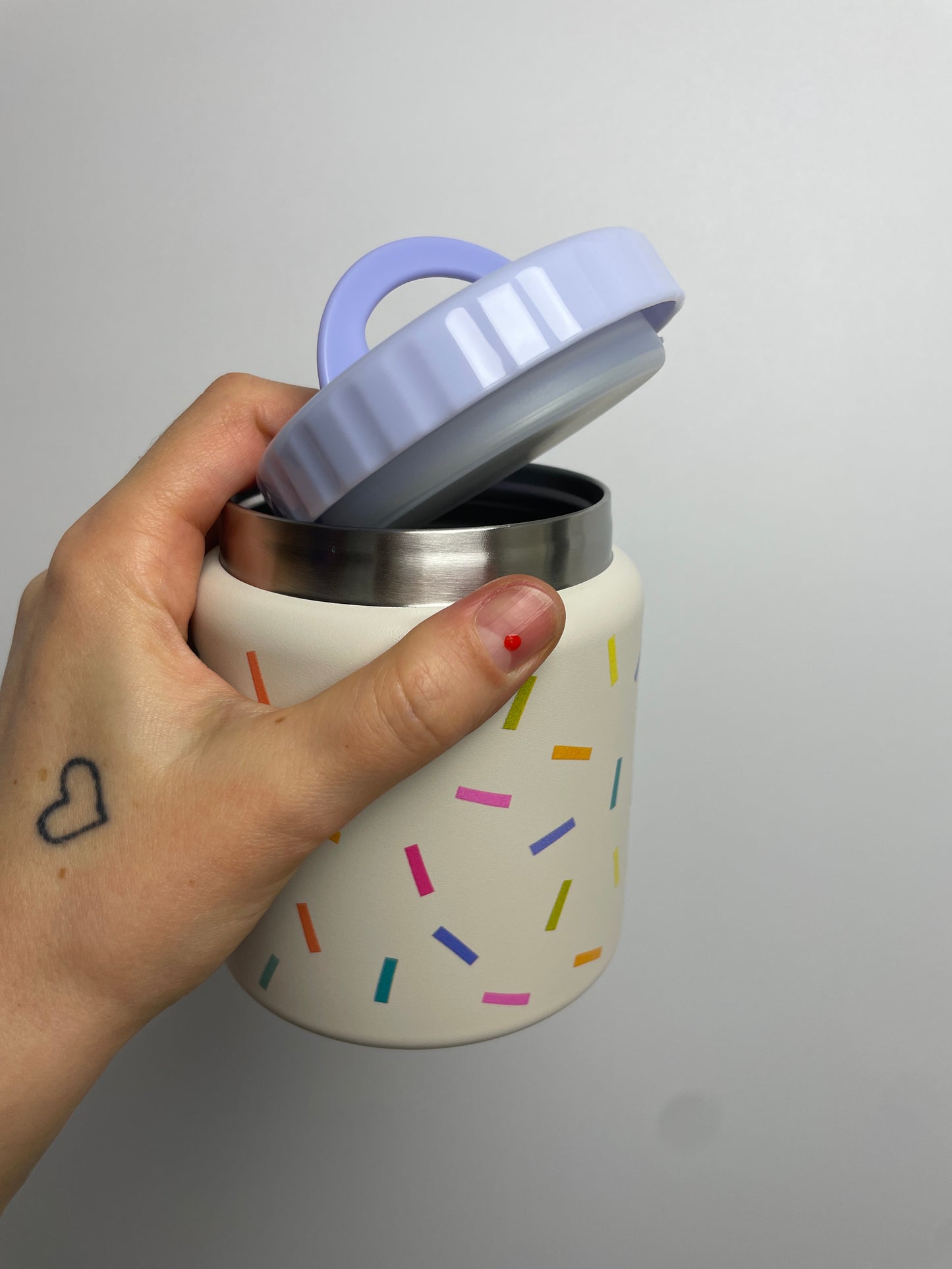 THERMOLEBENSMITTELBEHÄLTER AUS EDELSTAHL • CONFETTI • 500 ML