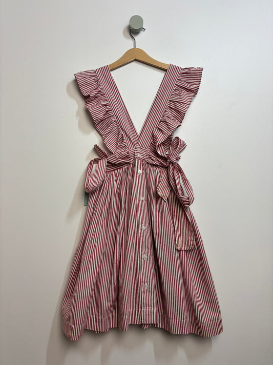 Vintage Kleid mit Rüschenträgern • 134 • h&m