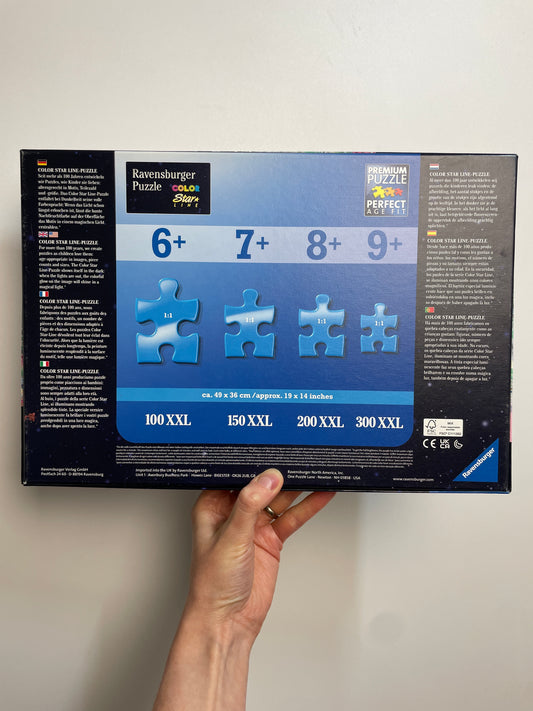 Einhorn Puzzle • 100 XXL Color Star • ravensburger