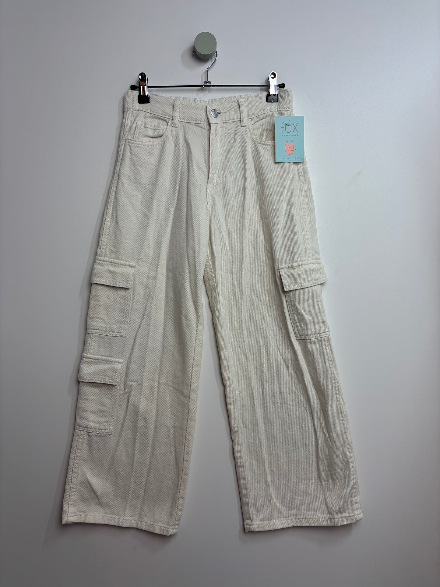 Cargo Jeans Wide Leg • 140 • h&m