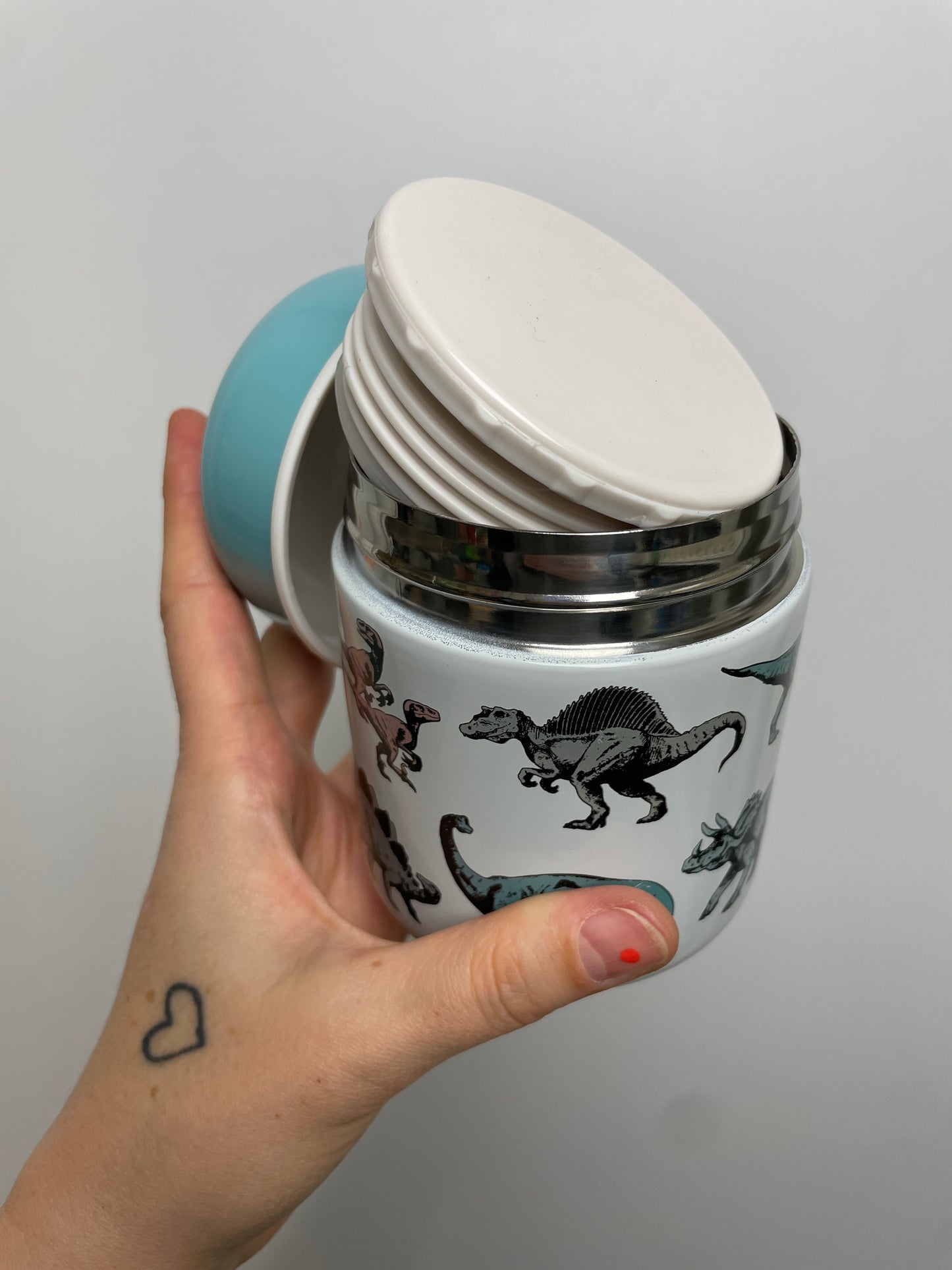 Thermo Behälter Edelstahl • 280 ml • Prehistoric Land