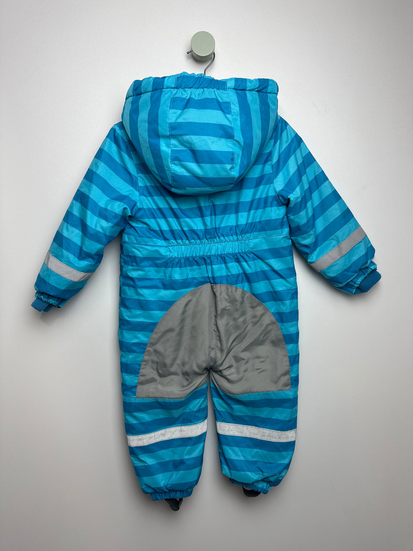 Schneeanzug Streifen • 86 • bubble gum