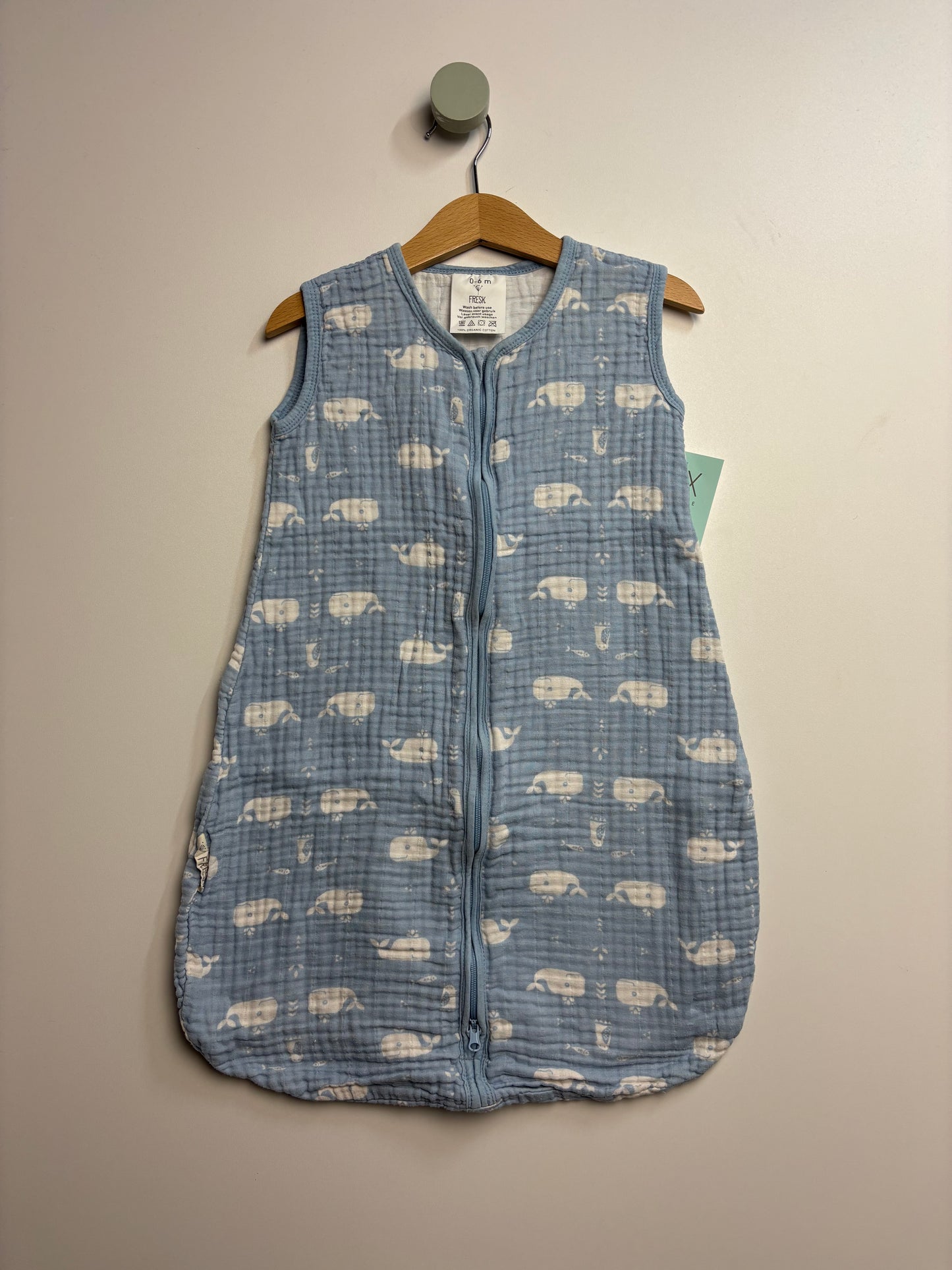 Sommerschlafsack Musselin • 68cm• fresk