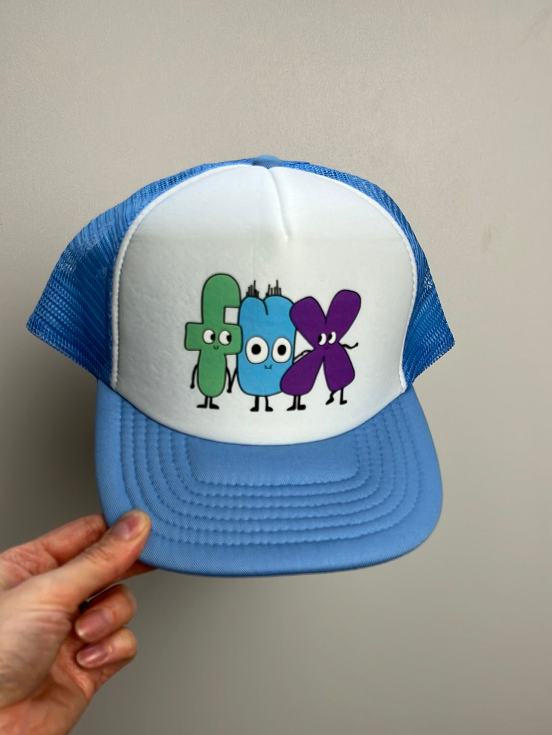 Cap • Schaffenslust 🩷 fUX • hellblau-blau