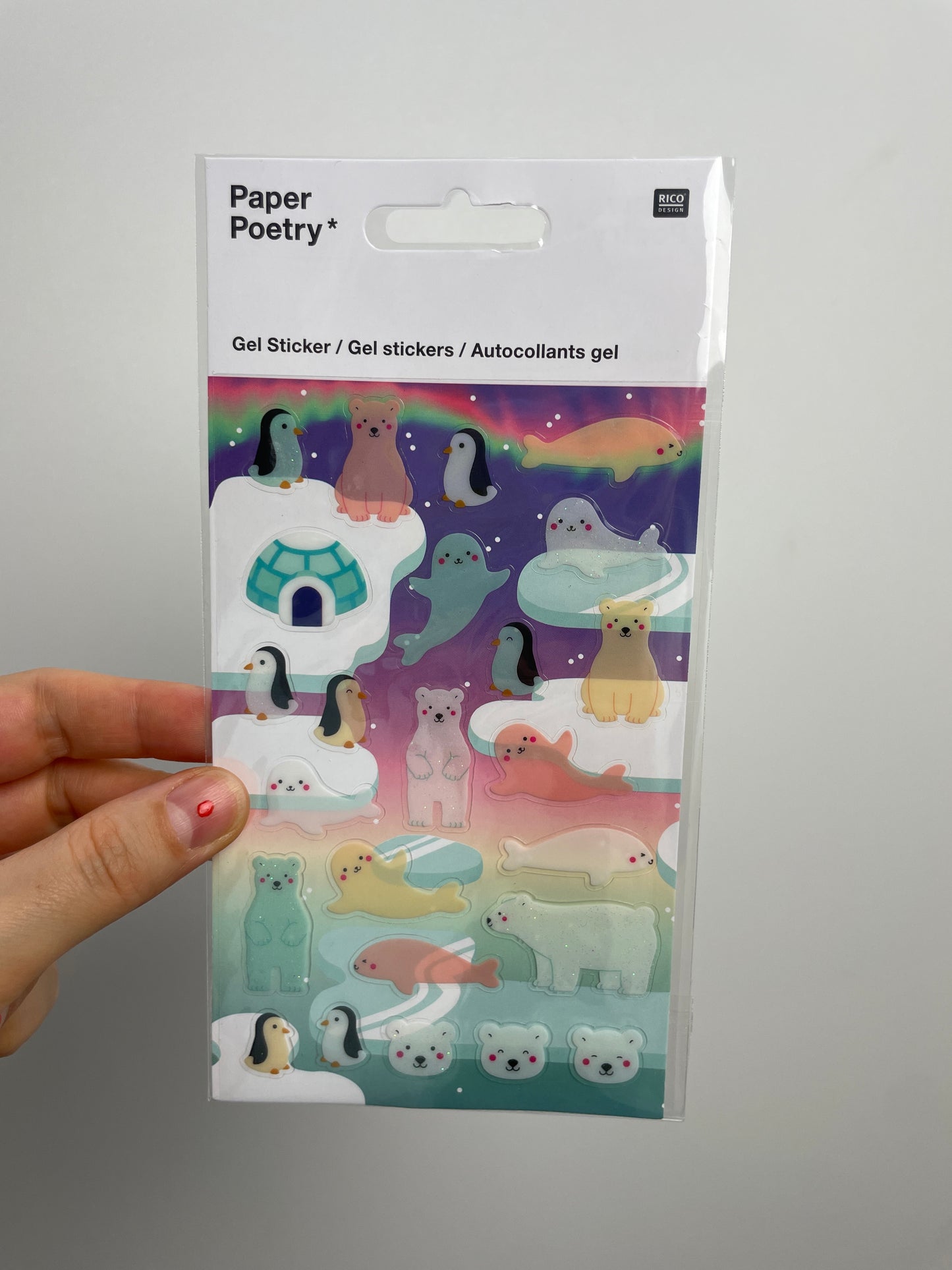 Gelsticker • Eisbären und Robben