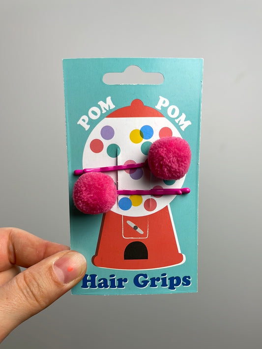 Haarklemmen PomPom