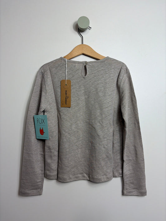 LEINEN LANGARMSHIRT • 128 • RUBY THUESDAY