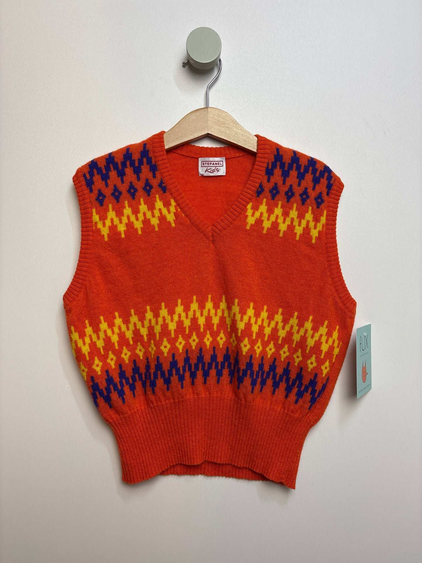 Vintage Pullunder • 110 • stefanel
