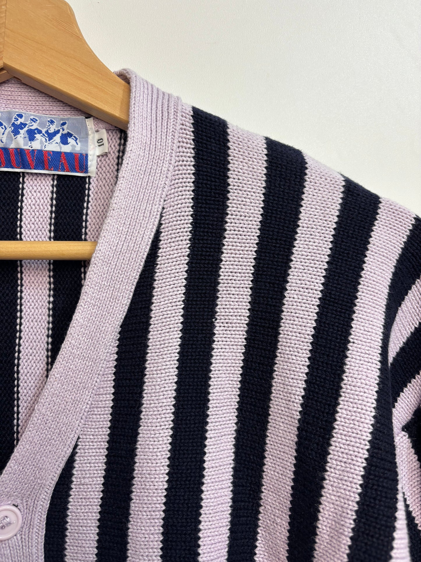 Strickjacke Streifen • 140 • true vintage