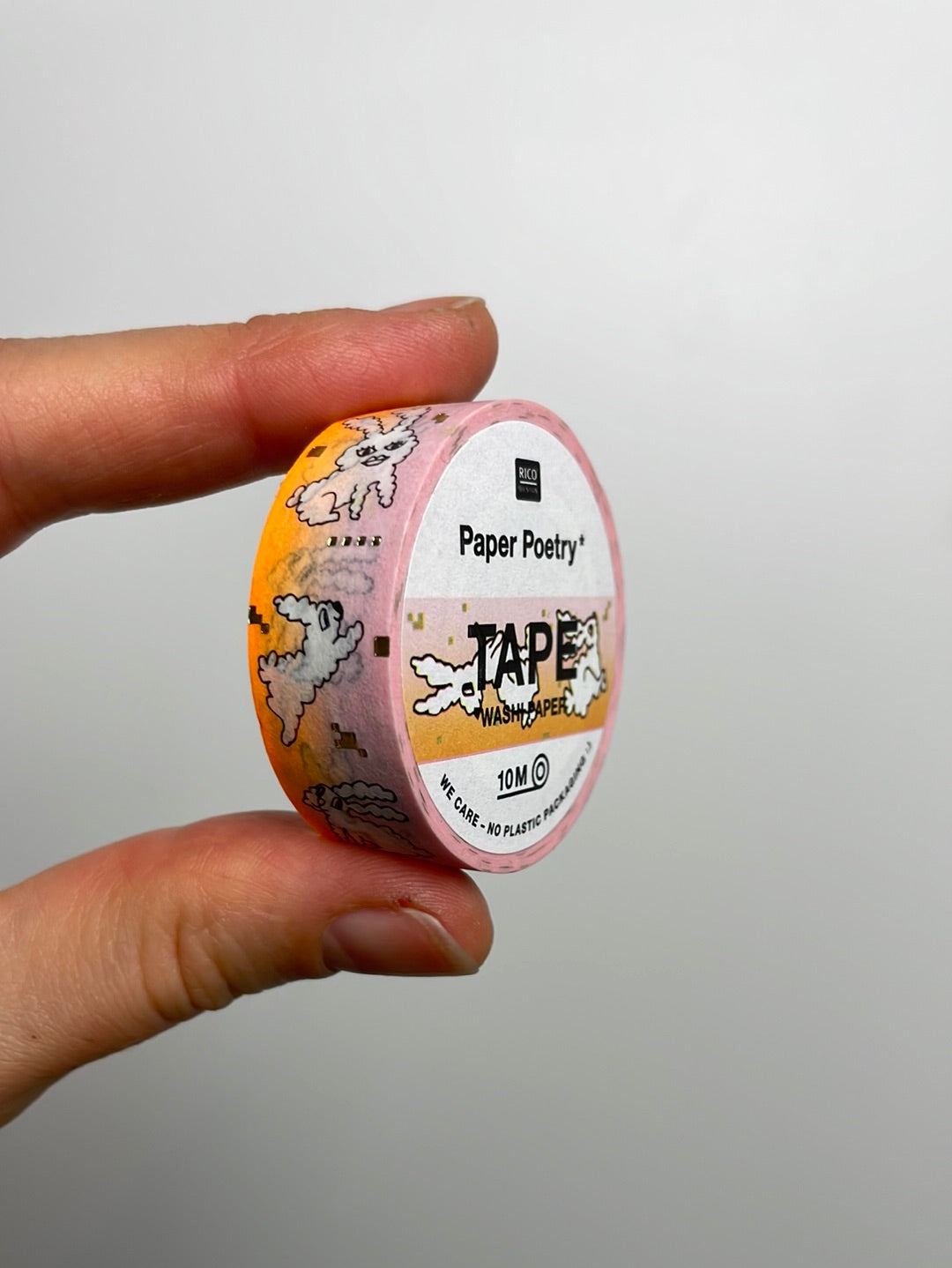 Paper Poetry • Tape Futschikato Hasen • 1,5cm x 10m
