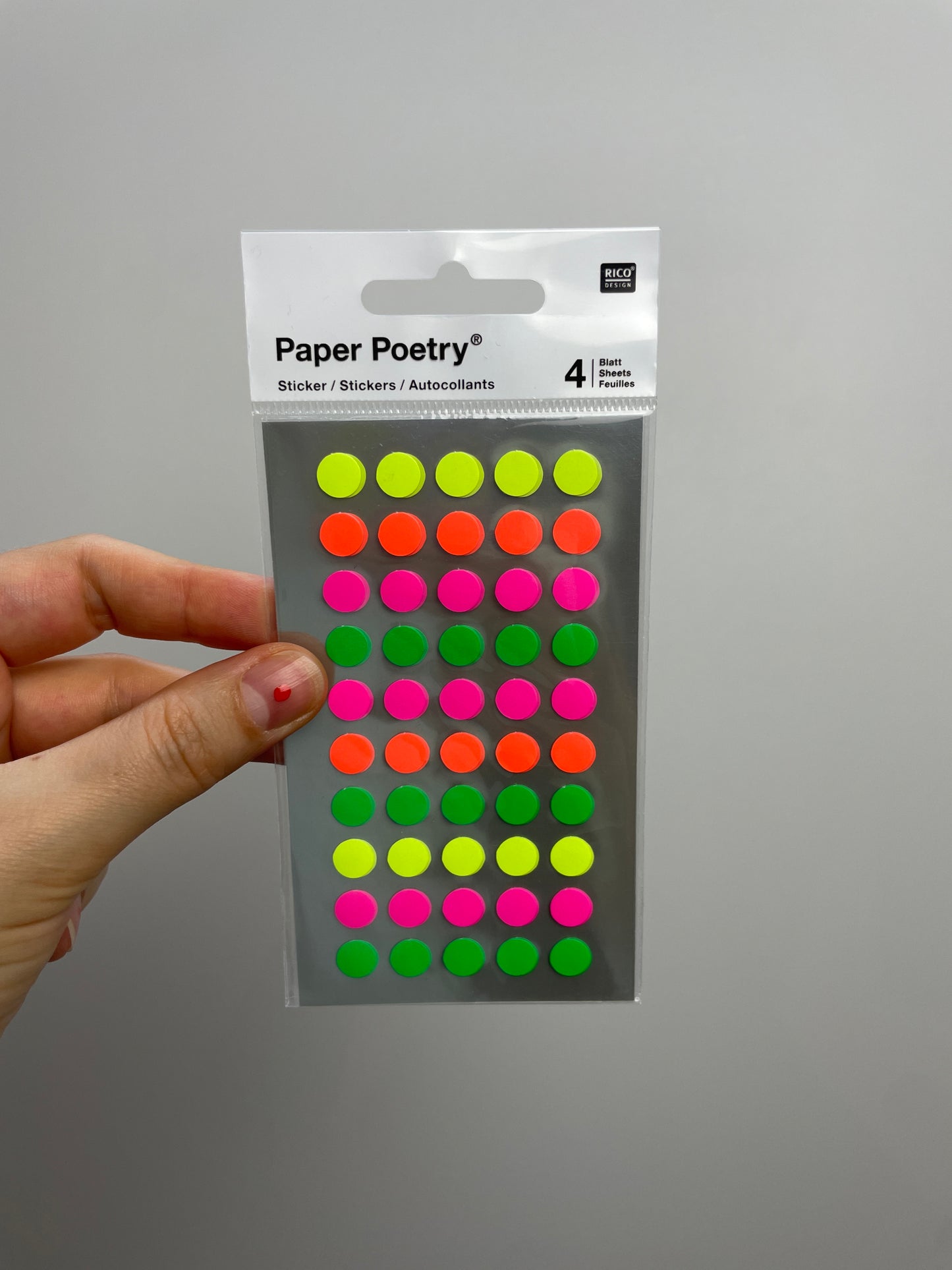 Paper Poetry • Sticker Punkte 8mm