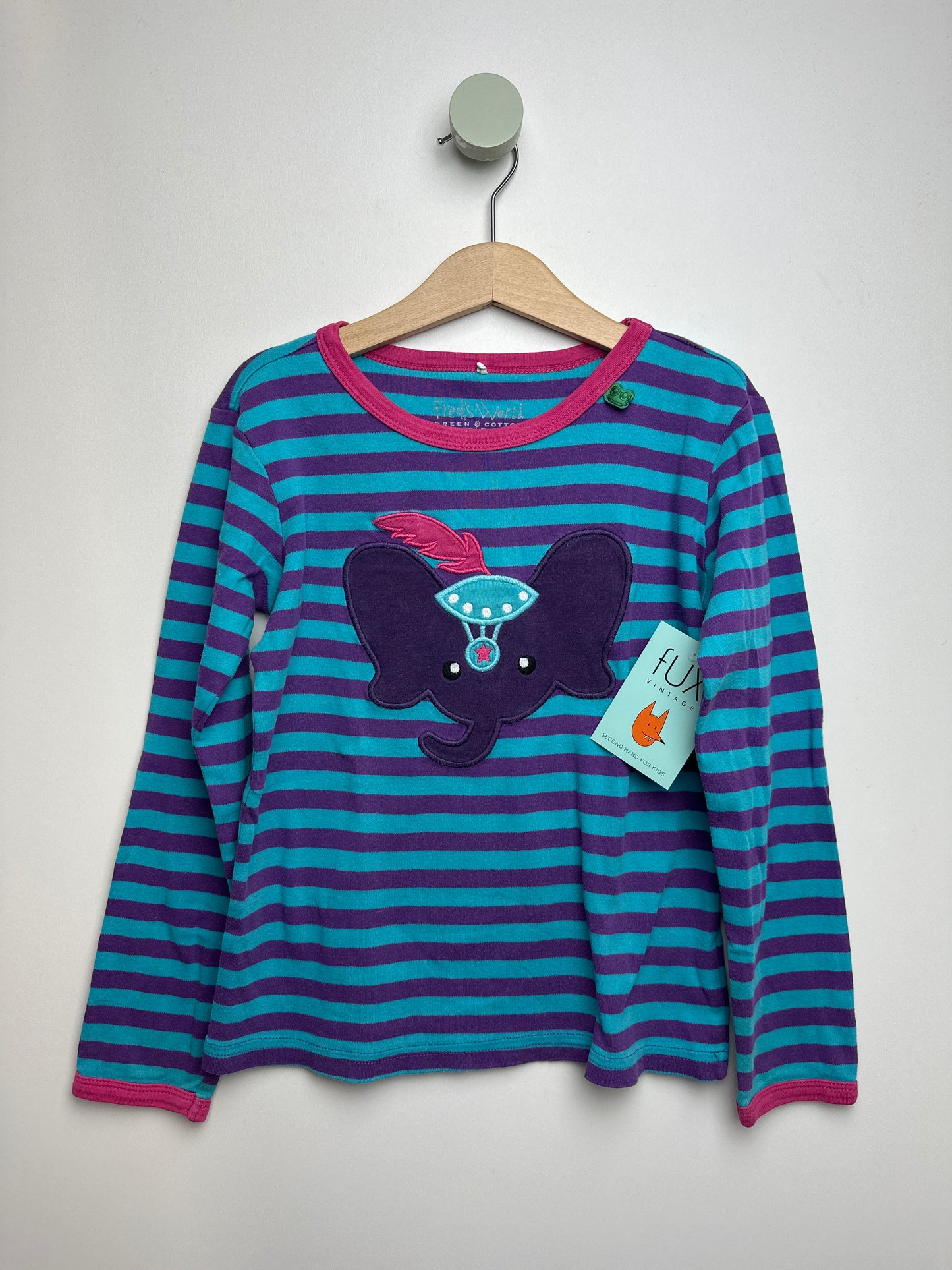 Langfarmshirt Elefant • 128 • fred´s world