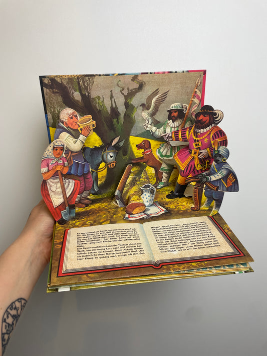 PopUp Buch • Die kluge Bauerntochter • true vintage