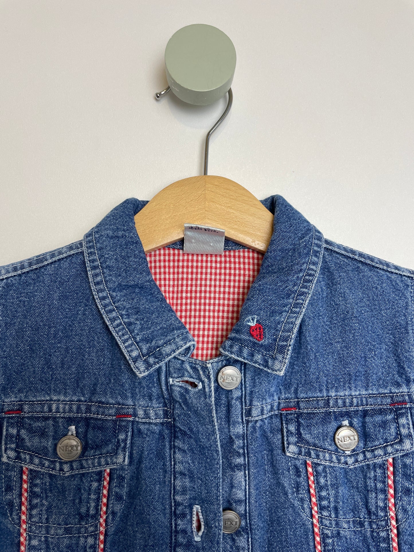 Vintage Jeansjacke gefüttert • 74 • next