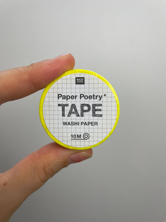 Tape neongelb • 15mm 10m