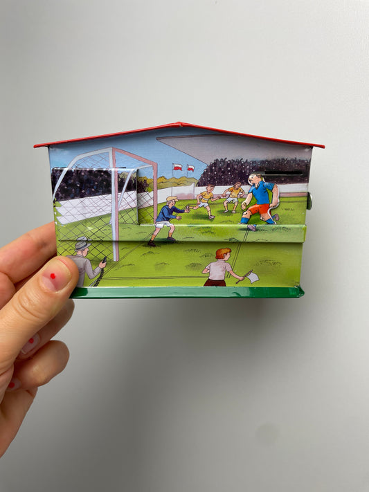 Blech Spardose • Football Bank