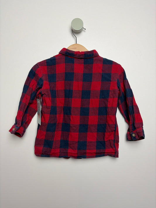 FLANELLHEMD KARIERT • 80 • H&M