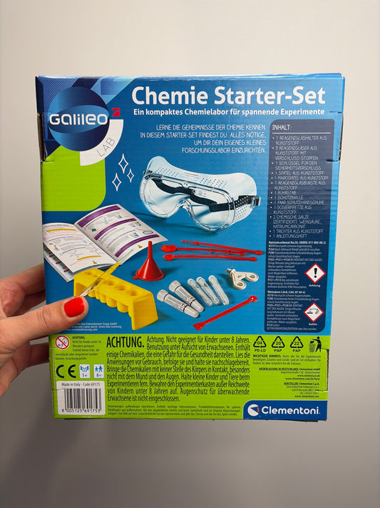 CHEMIE STARTER SET • GALILEO • CLEMENTONI