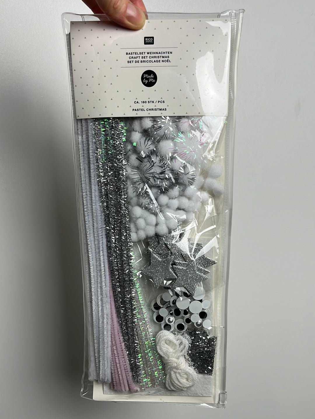 Made by Me • DIY-Bastelset Weihnachten weiß 168teilig