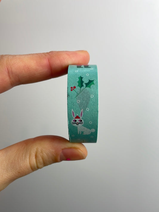 Paper Poetry • Tape Weihnachtsfiguren mint 1,5cm 10m