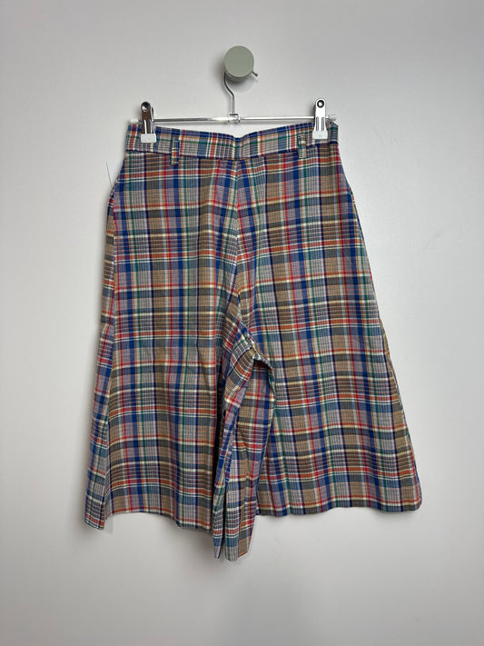 VINTAGE HOSENROCK KARIERT • 164 • C&A